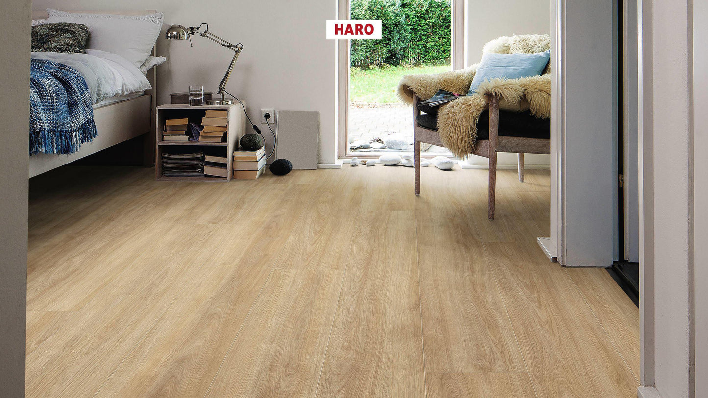 HARO Laminatboden TRITTY 200 Aqua Gran Via 4V Eiche Eleganza puro* authentic Silent CT Top Connect