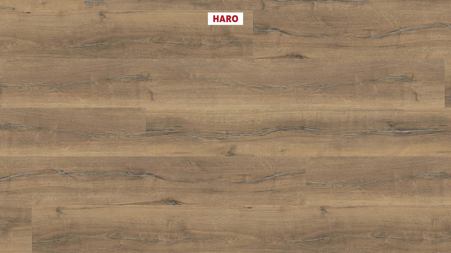 HARO Laminatboden TRITTY 200 Aqua Gran Via 4V Eiche Metallic natur* authentic Silent CT Top Connect