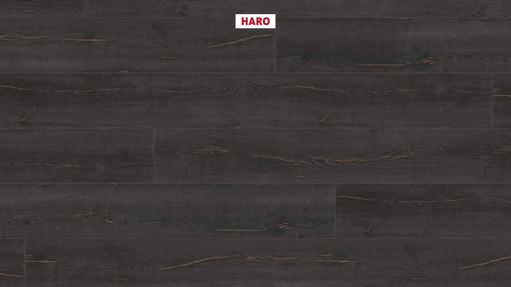 HARO Laminatboden TRITTY 200 Aqua Gran Via 4V Eiche Metallic schwarz* authentic Silent CT Top Connect