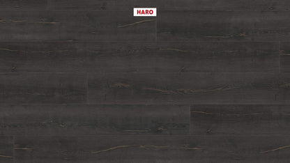 HARO Laminatboden TRITTY 200 Aqua Gran Via 4V Eiche Metallic schwarz* authentic Silent CT Top Connect