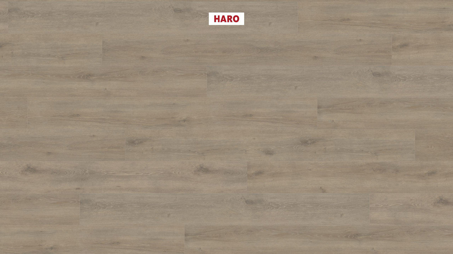 HARO Laminatboden TRITTY 200 Aqua Gran Via 4V Eiche Veneto mocca* authentic matt Silent CT Top Connect