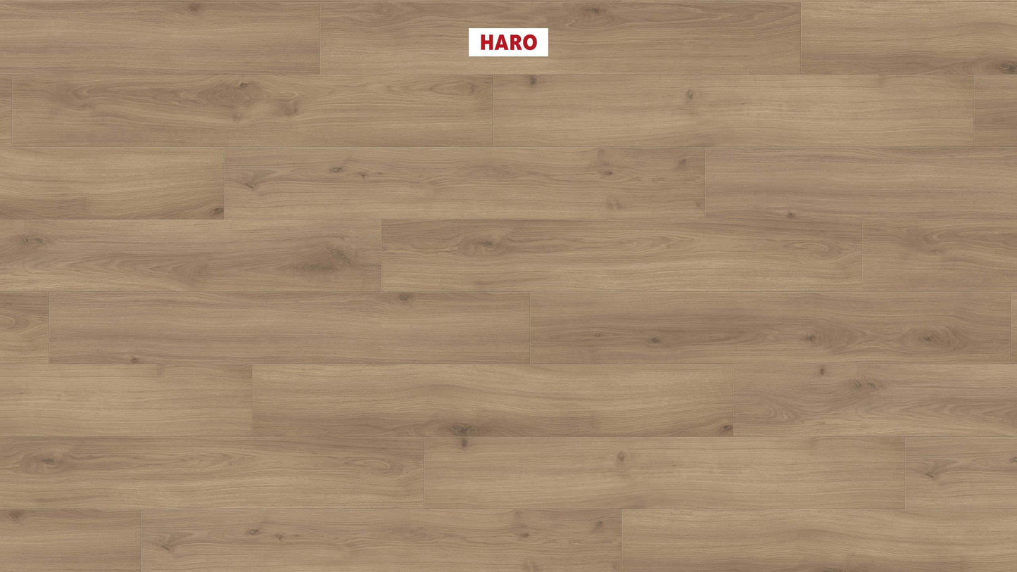 HARO Laminatboden TRITTY 200 Aqua Landhausdiele 4V Eiche Emilia puro* authentic soft Silent CT Top Connect