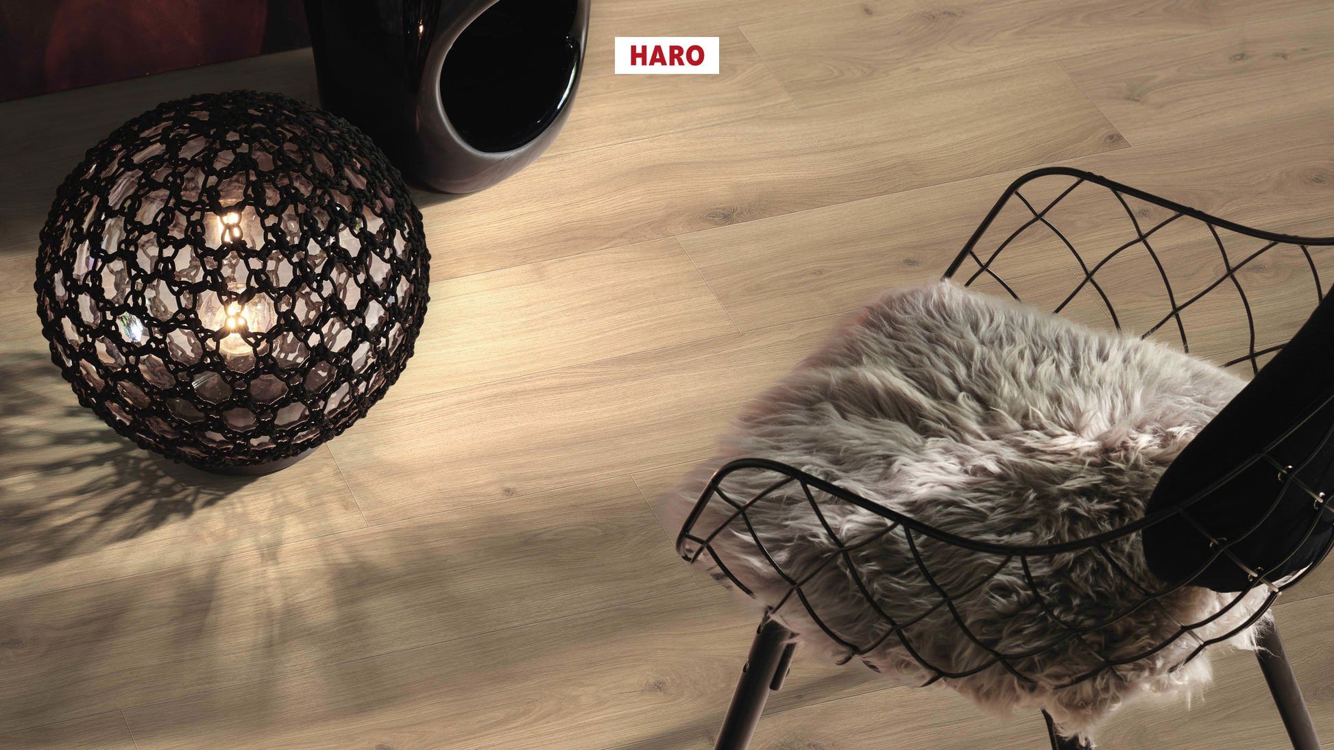 HARO Laminatboden TRITTY 200 Aqua Landhausdiele 4V Eiche Emilia puro* authentic soft Silent Pro Top Connect