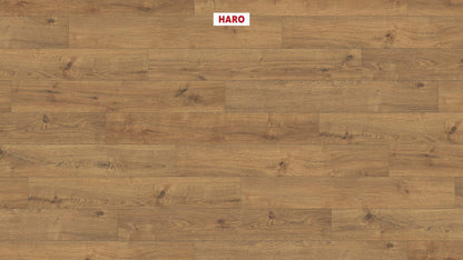HARO Laminatboden TRITTY 200 Aqua Landhausdiele 4V Eiche Portland natur* authentic Silent CT Top Connect