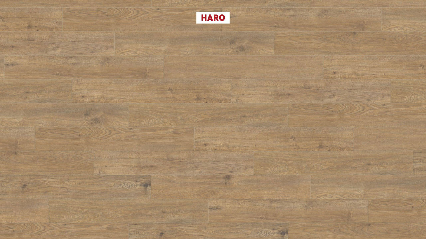 HARO Laminatboden TRITTY 200 Aqua Landhausdiele 4V Eiche Sicilia natur* authentic matt Silent CT Top Connect