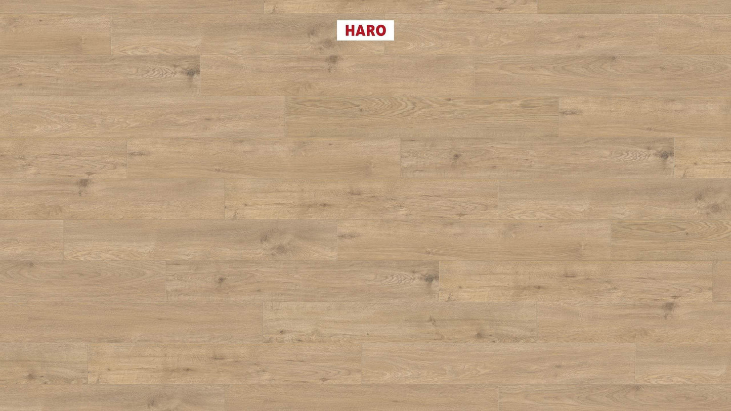 HARO Laminatboden TRITTY 200 Aqua Landhausdiele 4V Eiche Sicilia puro* authentic matt Silent Pro Top Connect