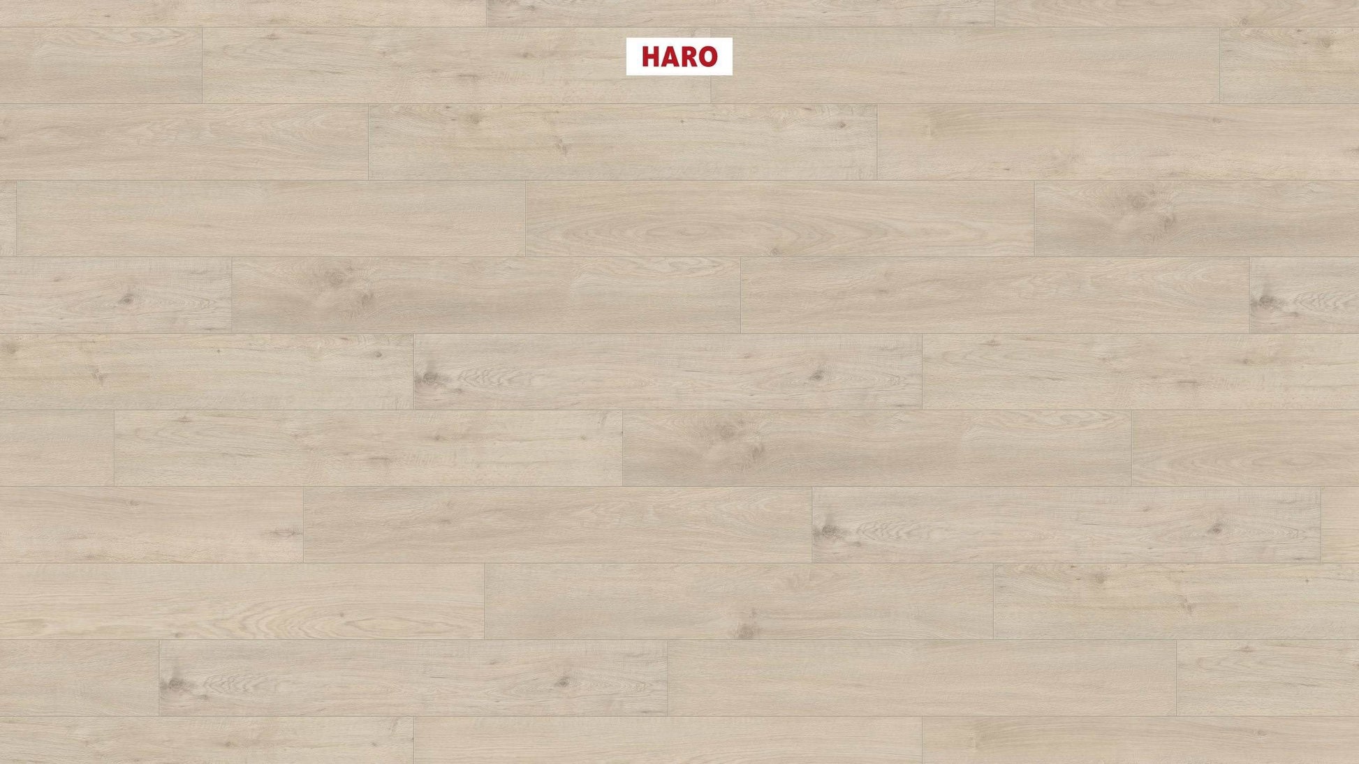 HARO Laminatboden TRITTY 200 Aqua Landhausdiele 4V Eiche Sicilia weiß* authentic matt Top Connect