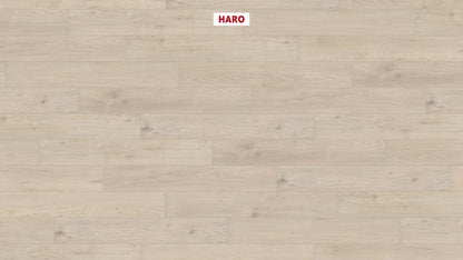 HARO Laminatboden TRITTY 200 Aqua Landhausdiele 4V Eiche Sicilia weiß* authentic matt Top Connect