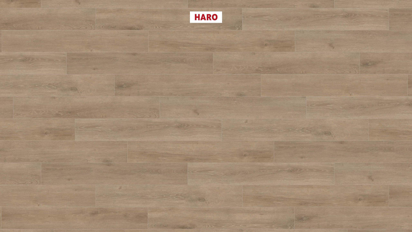 HARO Laminatboden TRITTY 200 Aqua Landhausdiele 4V Eiche Veneto crema* authentic matt Top Connect