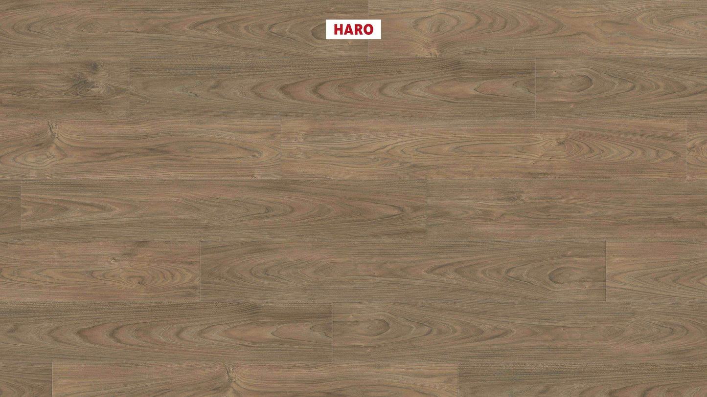 HARO Laminatboden TRITTY 200 Aqua Landhausdiele 4V Ulme Vario* authentic soft Silent Pro Top Connect