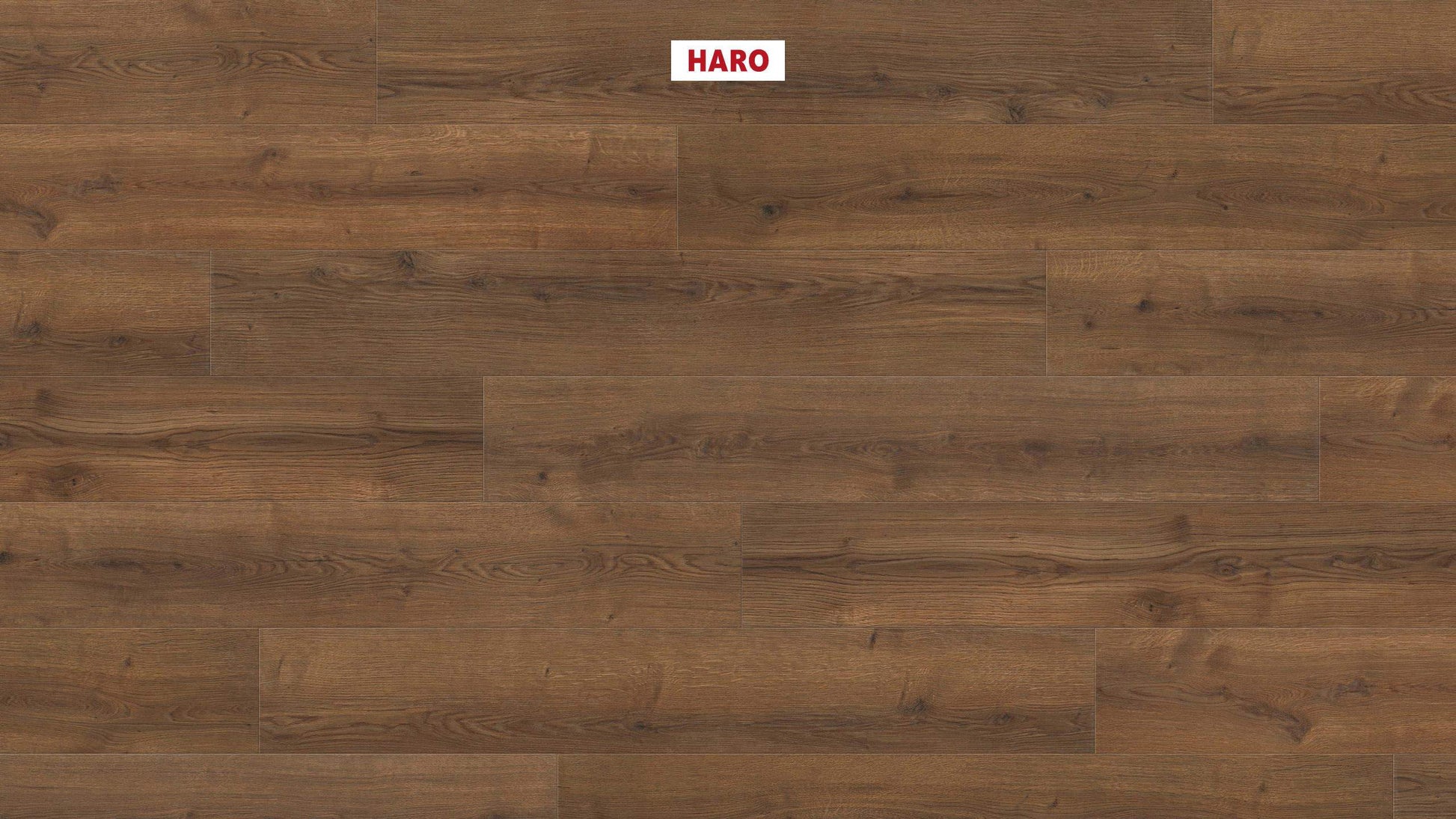 HARO Laminatboden TRITTY 90 Landhausdiele 4V Eiche Bari bernstein* authentic Silent CT Top Connect