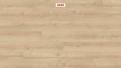 HARO Laminatboden TRITTY 90 Landhausdiele 4V Eiche Bari puro* authentic Silent CT Top Connect