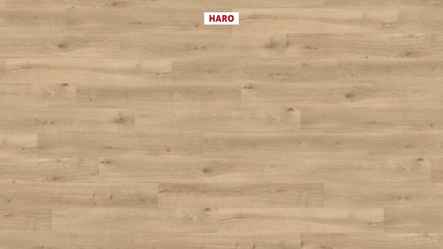 HARO Laminatboden TRITTY 90 Landhausdiele 4V Eiche Melina puro* soft matt Silent CT Top Connect