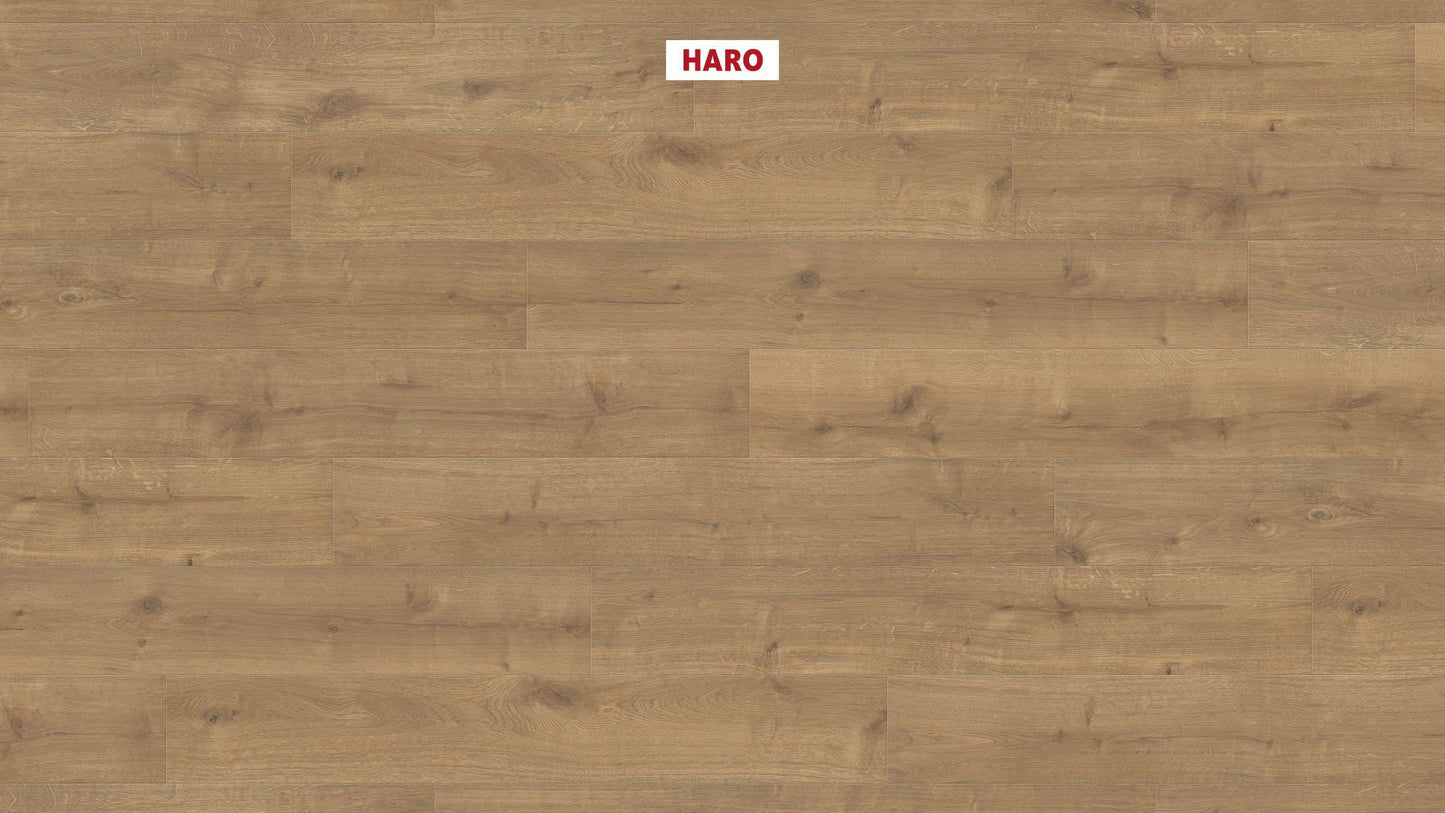 HARO Laminatboden TRITTY 90 Landhausdiele 4V Eiche Savona natur* soft matt Silent Pro Top Connect