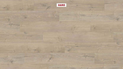 HARO Laminatboden TRITTY 90 Landhausdiele 4V Eiche Torri grau* authentic Top Connect