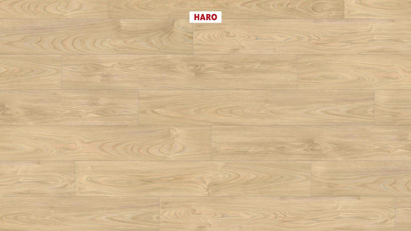HARO Laminatboden TRITTY 90 Landhausdiele 4V Kastanie Varese* authentic soft Silent Pro Top Connect