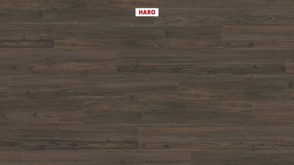 HARO Laminatboden TRITTY 90 Landhausdiele 4V Nussbaum Cesano* soft matt Top Connect