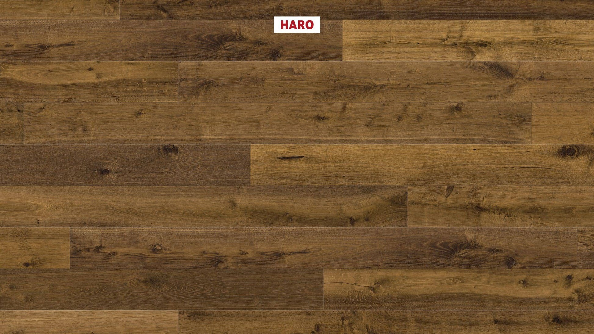 HARO PARKETT 4000 Landhausdiele 180 4V Raucheiche Sauvage strukturiert naturaLin plus Top Connect