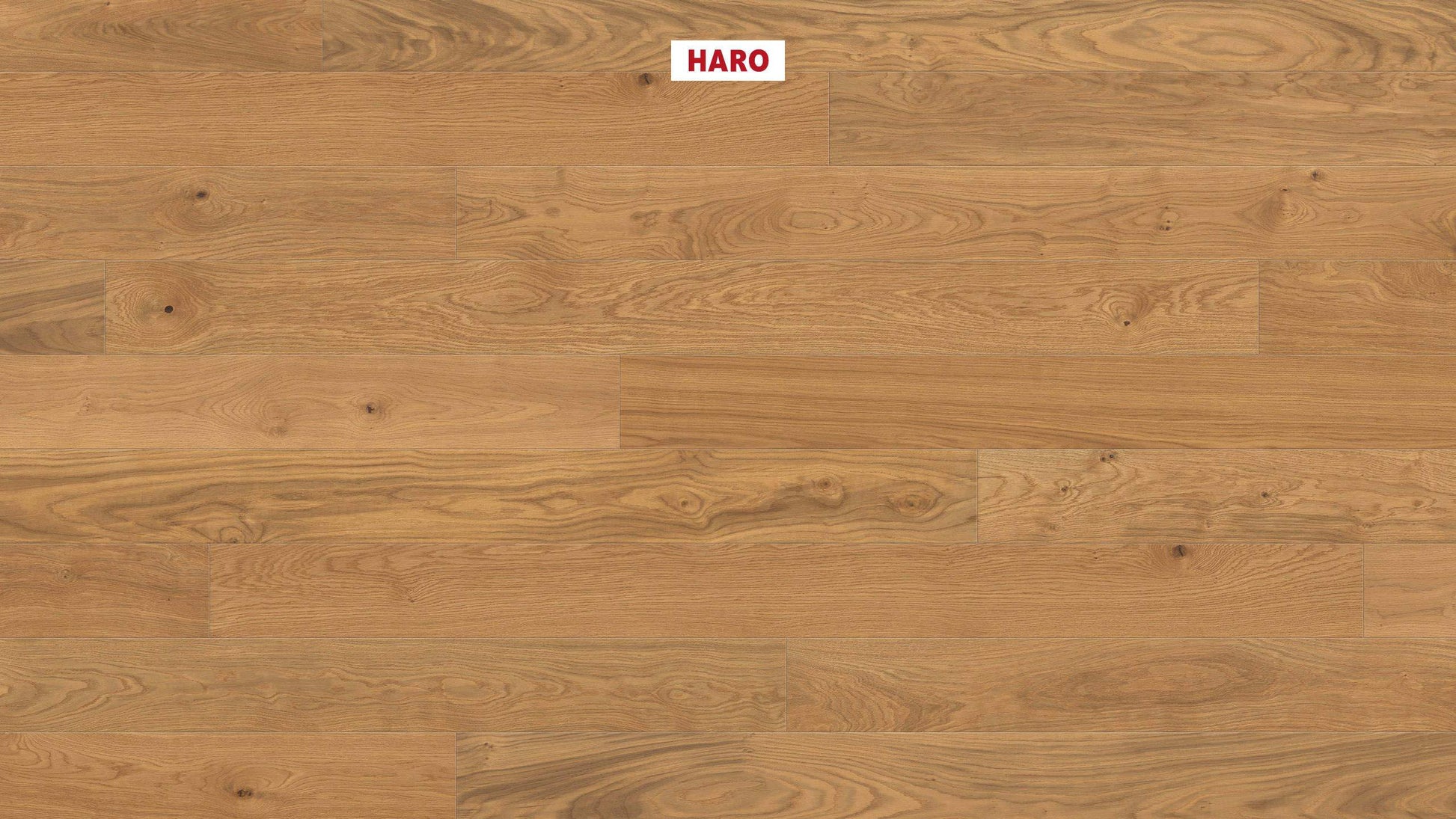 HARO PARKETT 4000 Landhausdiele Maxim 4V Eiche Markant strukturiert naturaLin plus Nut & Feder