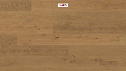 HARO PARKETT 4000 Landhausdiele Plaza 240 4V Eiche invisible Markant strukturiert naturaDur Top Connect