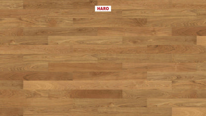 HARO PARKETT 4000 Landhausdiele Prestige Eiche Markant strukturiert naturaLin plus Nut & Feder