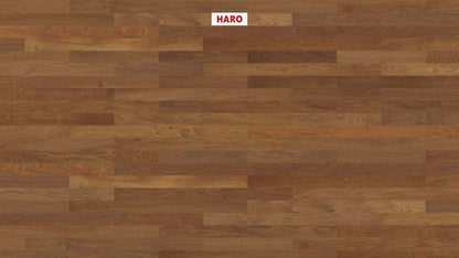 HARO PARKETT 4000 Stab Allegro Bernsteineiche Naturale strukturiert naturaLin plus Nut & Feder