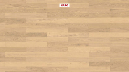 HARO PARKETT 4000 Stab Classico Eiche invisible Naturale strukturiert naturaDur Nut & Feder