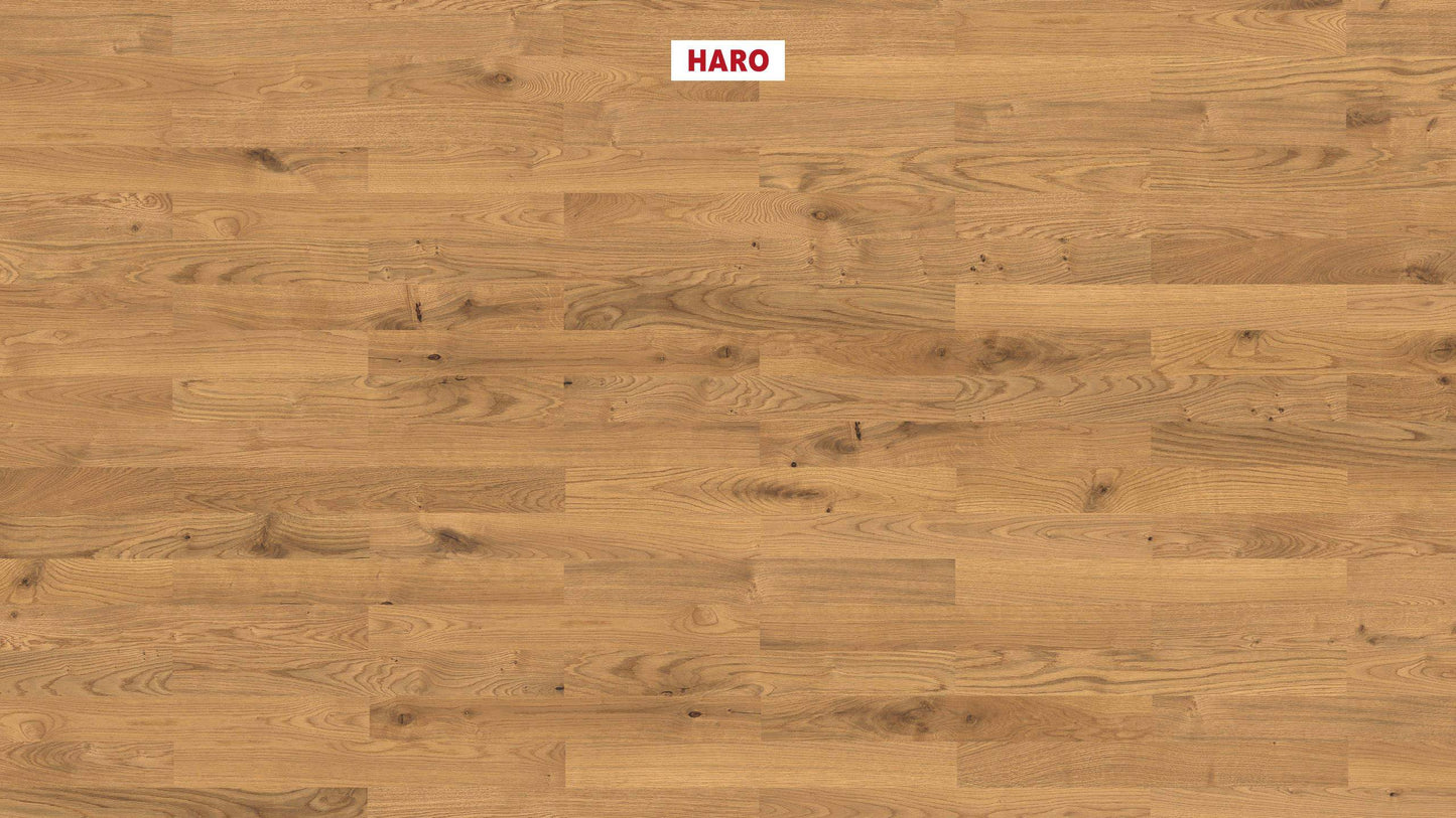 HARO PARKETT 4000 Stab Classico Eiche Naturale strukturiert naturaDur Nut & Feder