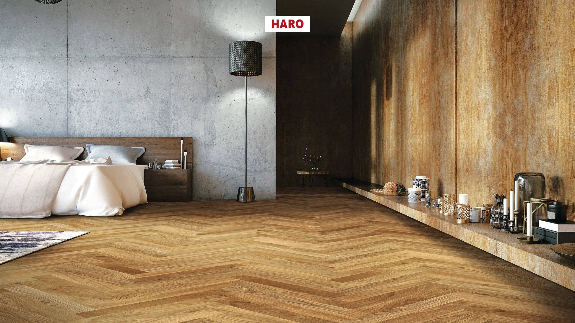 HARO PARKETT 4000 Stab Classico Eiche Trend strukturiert naturaLin plus Nut & Feder