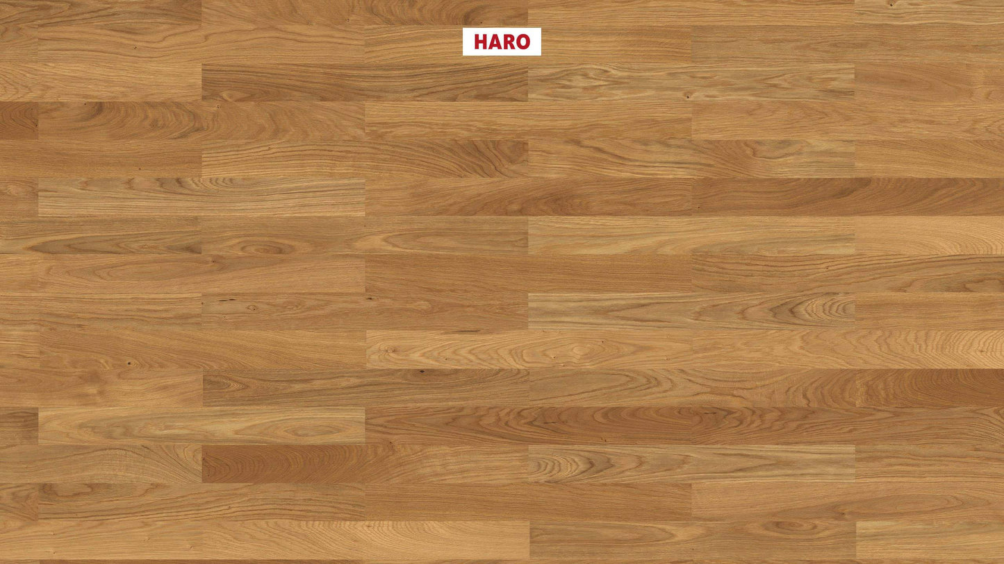 HARO PARKETT 4000 Stab Classico Eiche Trend strukturiert naturaLin plus Nut & Feder