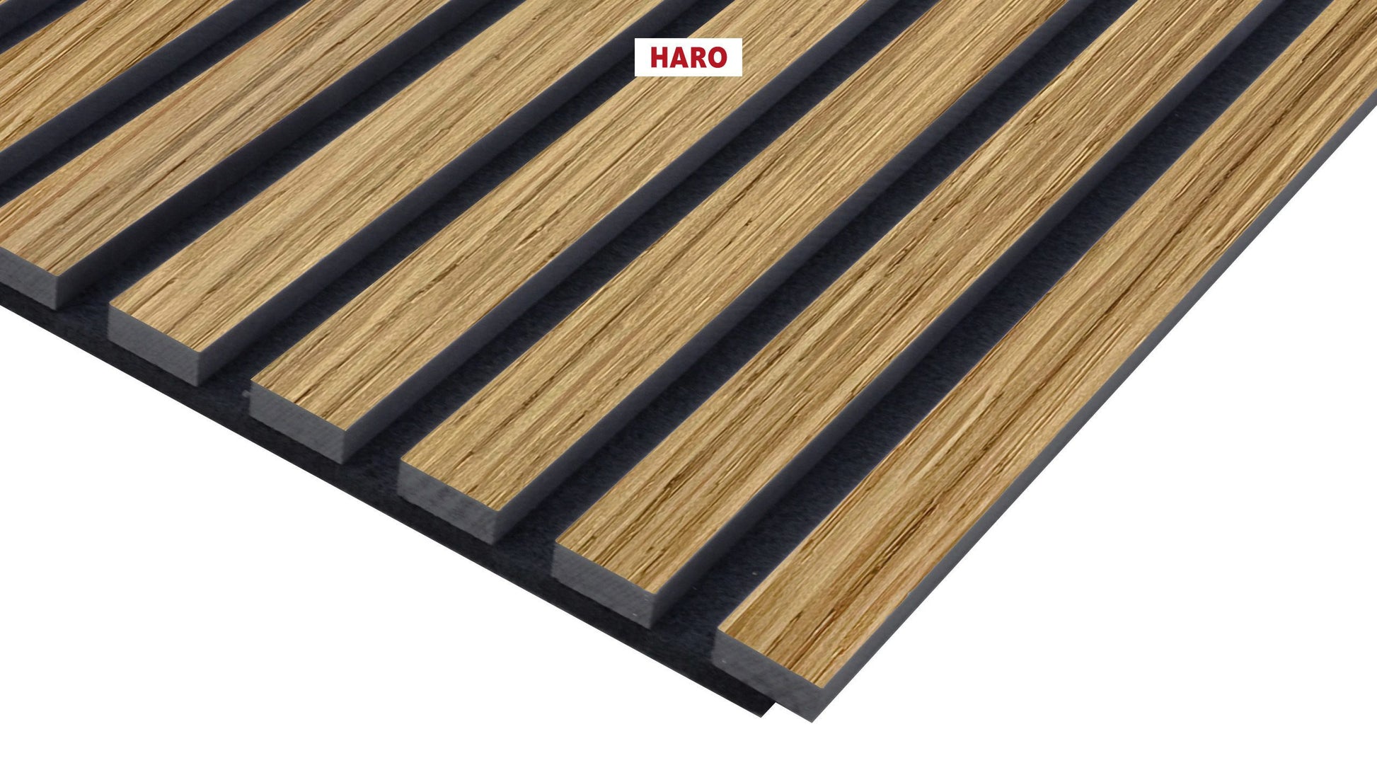 HARO WALL 19 mm Design Stripe Eiche furniert