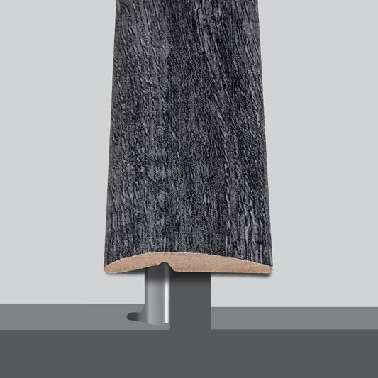 HDF Easy Profil Klebe-Montage 0,9m Eiche Contura schwarz*