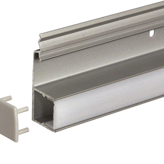 LED-Endkappe für LED-Befestigungsschiene weiß