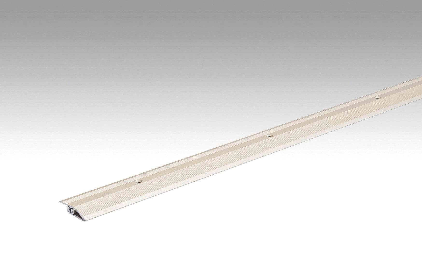 MEISTER | Anpassungsprofil Typ 100 (2,5 bis 7 mm) | Aluminiumprofile | Sand eloxiert | 00230