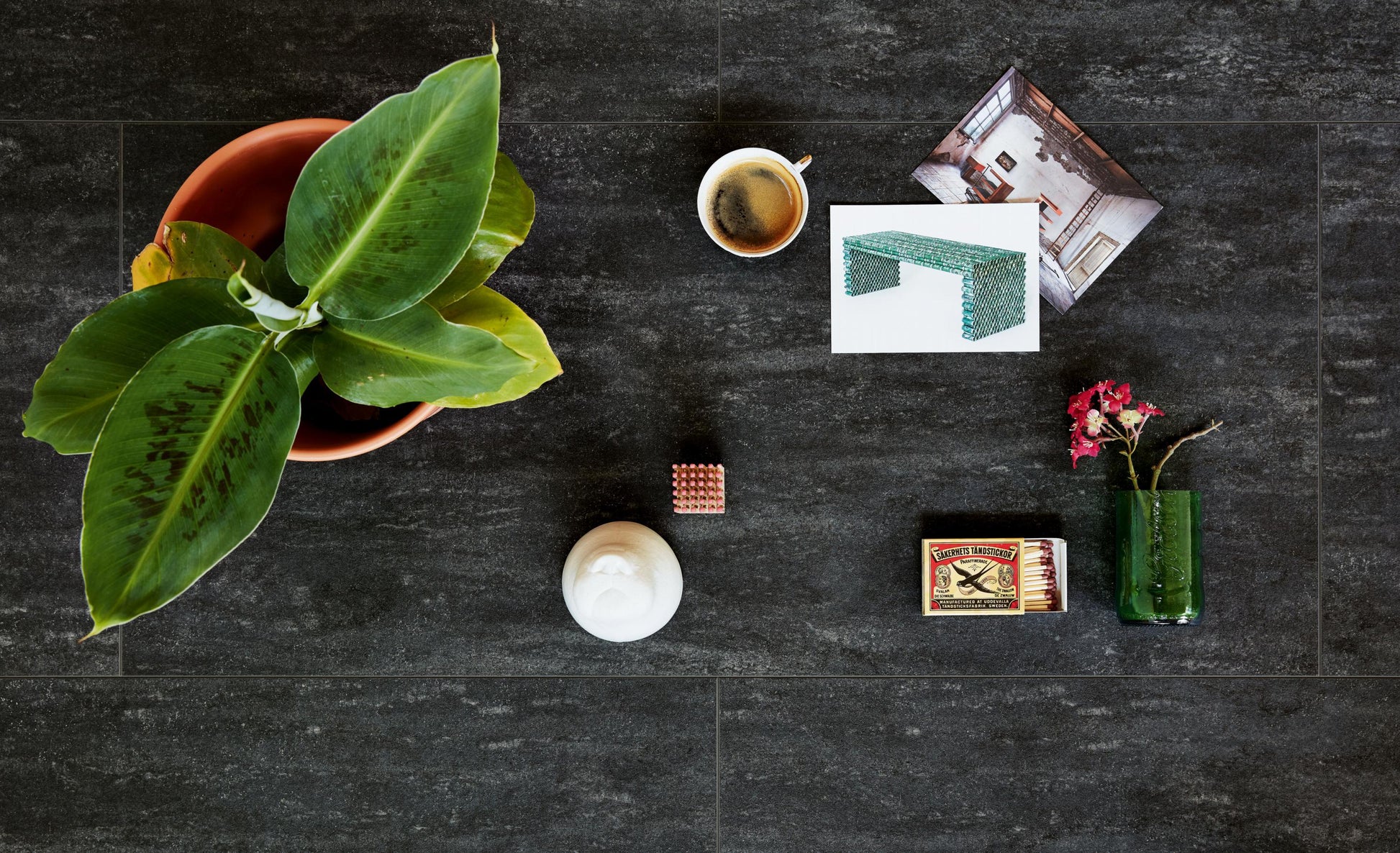 MEISTER | DB 400 | MeisterDesign. flex | Designboden | Black Lava | 07323 | Natural Stone-Struktur