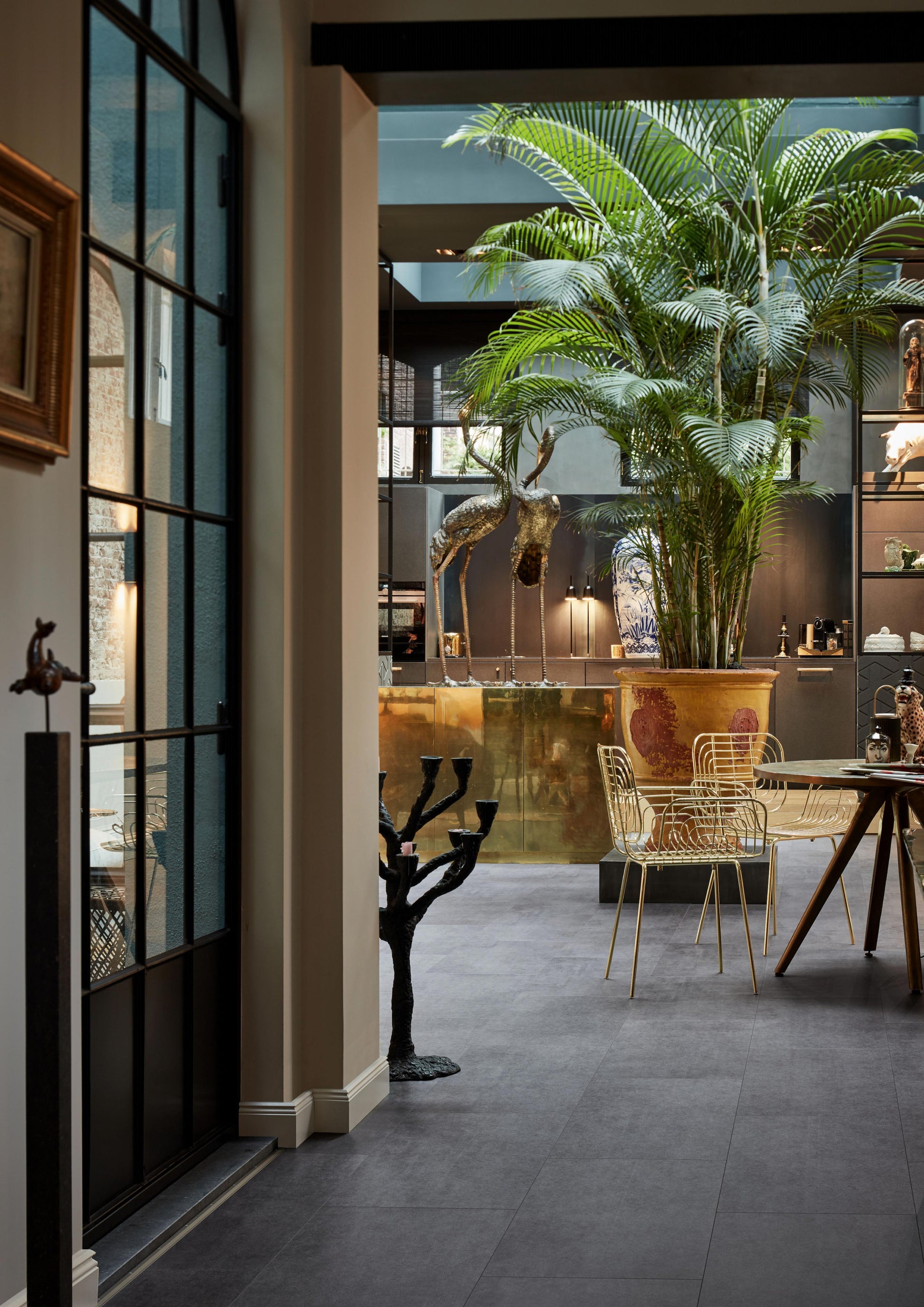 MEISTER | DB 400 | MeisterDesign. flex | Designboden | Copper Iron | 06857 | Steinporen-Struktur