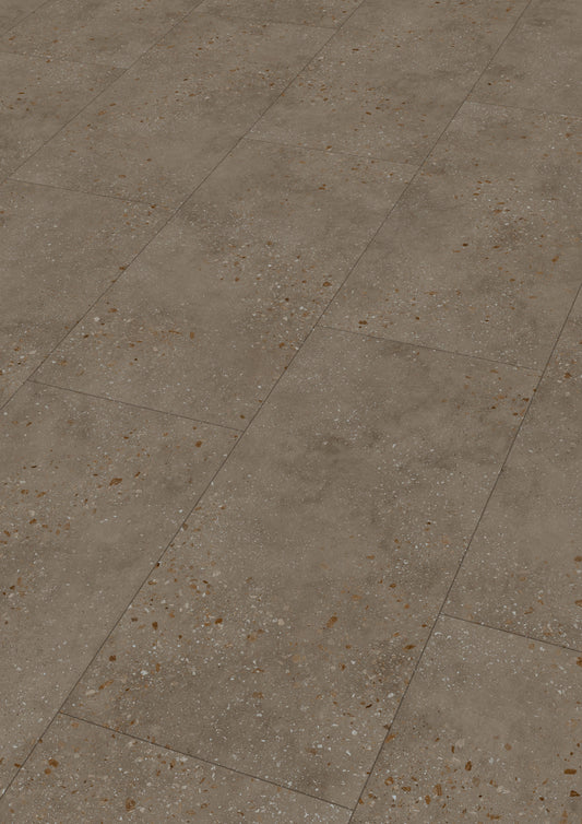 MEISTER | DB 400 | MeisterDesign. flex | Designboden | Terrazzo dunkel | 06858 | Steinporen-Struktur