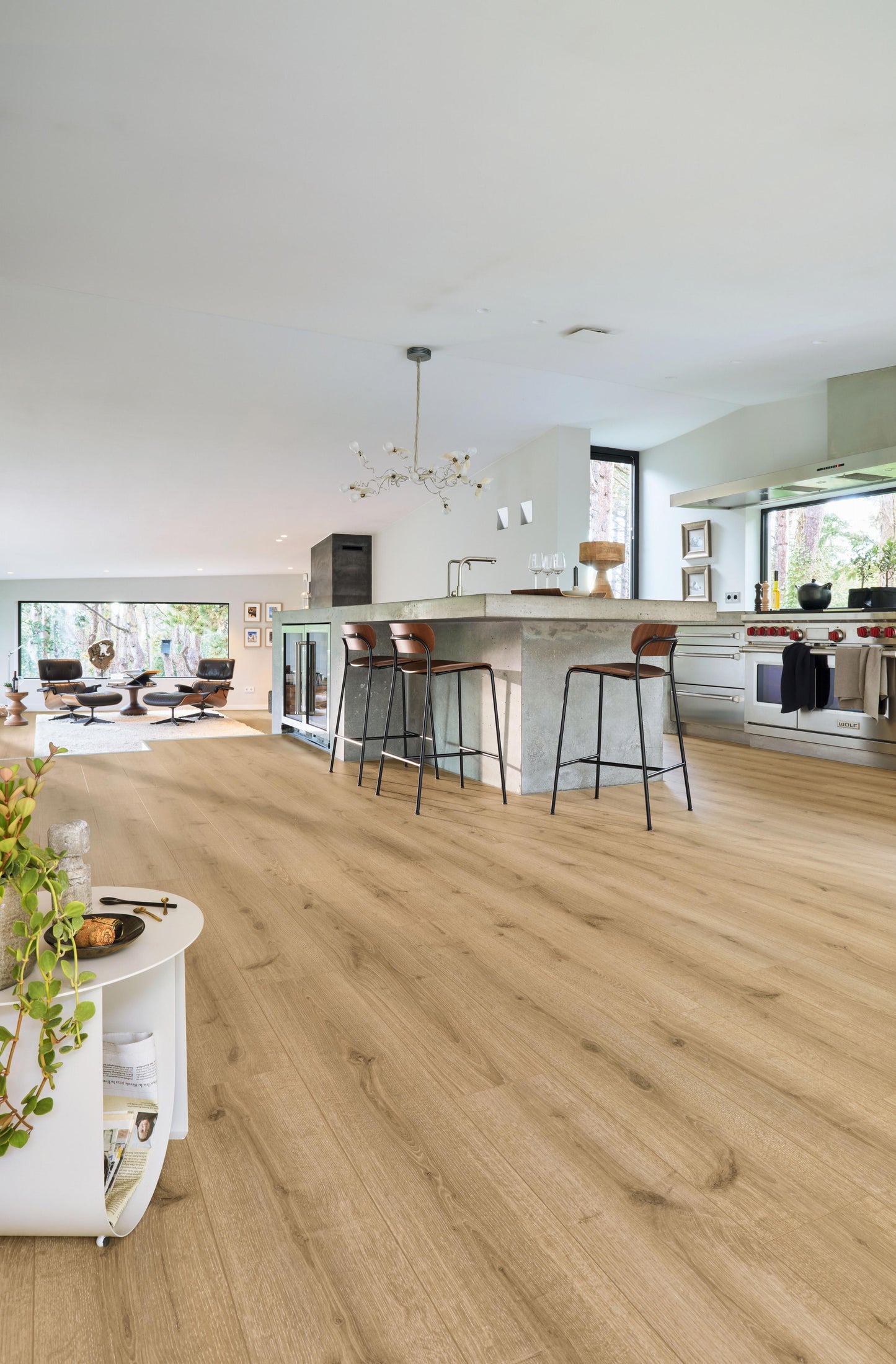 MEISTER | DD 400 | MeisterDesign. flex | Designboden | Turmeiche creme | 07120 | Porensynchron-Struktur