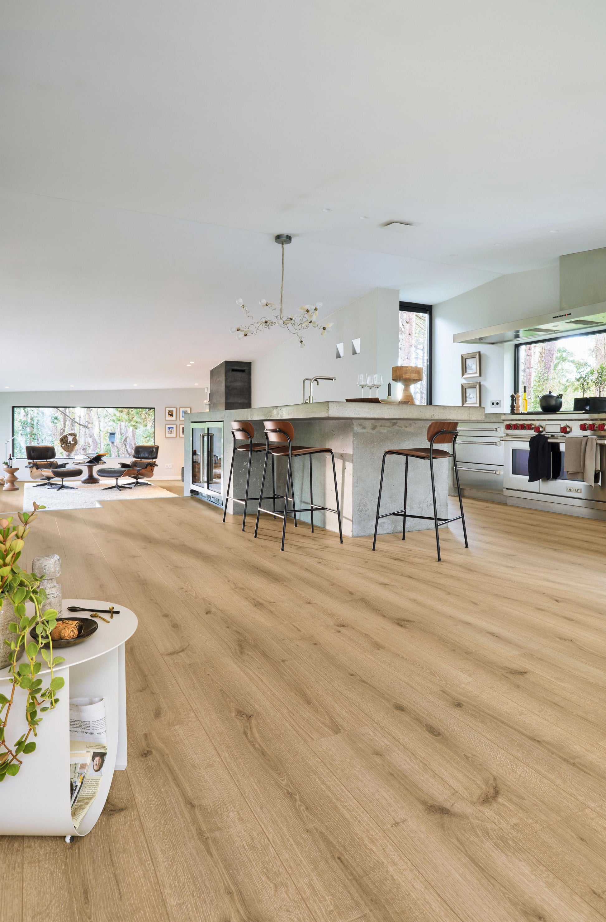 MEISTER | DD 400 | MeisterDesign. flex | Designboden | Turmeiche creme | 07120 | Porensynchron-Struktur