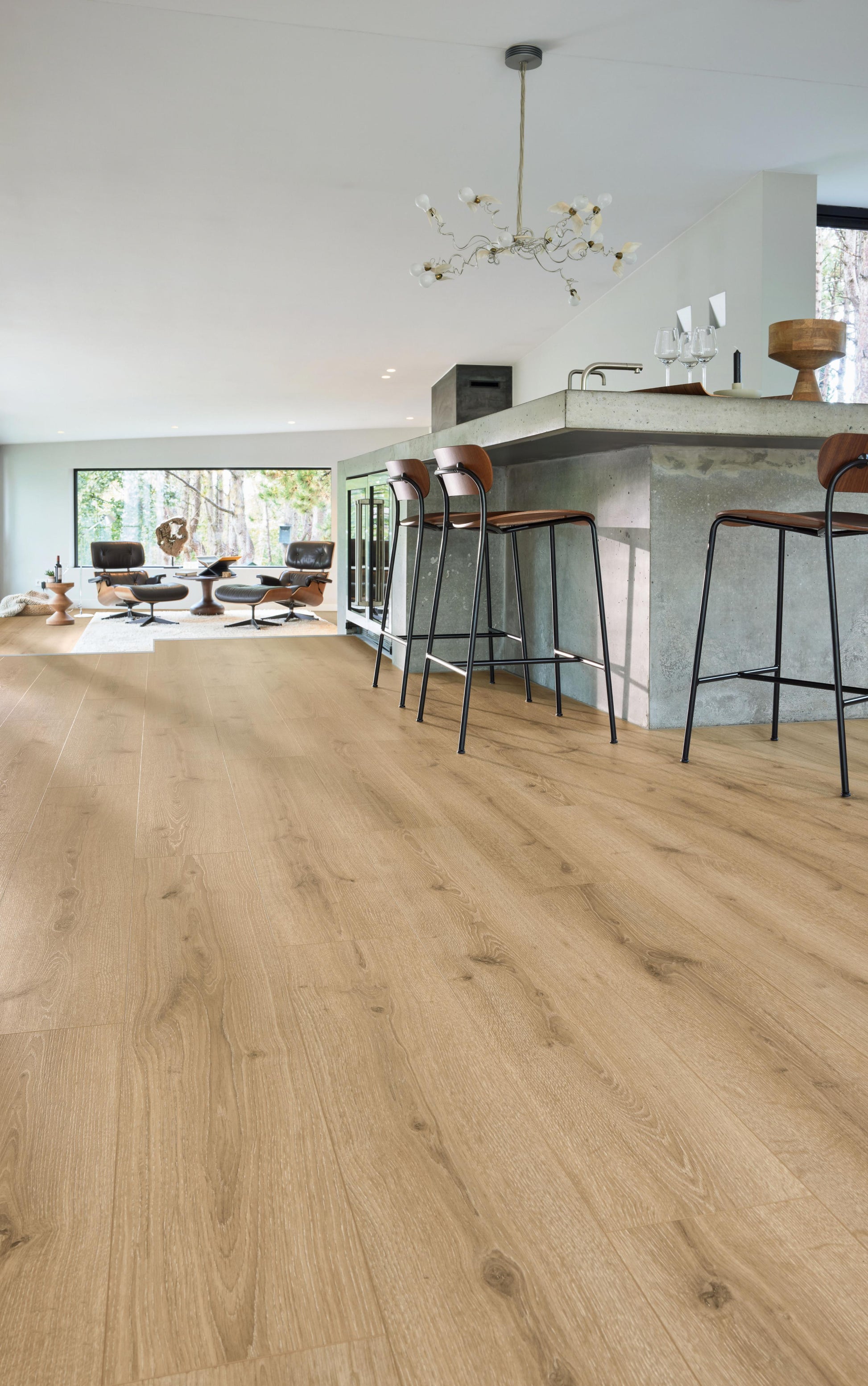 MEISTER | DD 400 | MeisterDesign. flex | Designboden | Turmeiche creme | 07120 | Porensynchron-Struktur