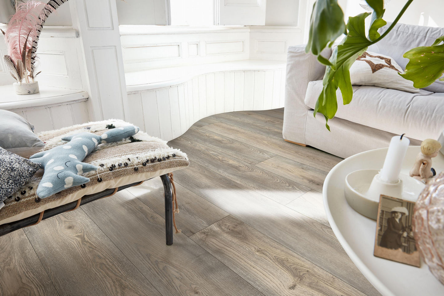 MEISTER | DD 400 | MeisterDesign. flex | Designboden | Wildeiche grau | 06977 | Authentic Wood-Struktur