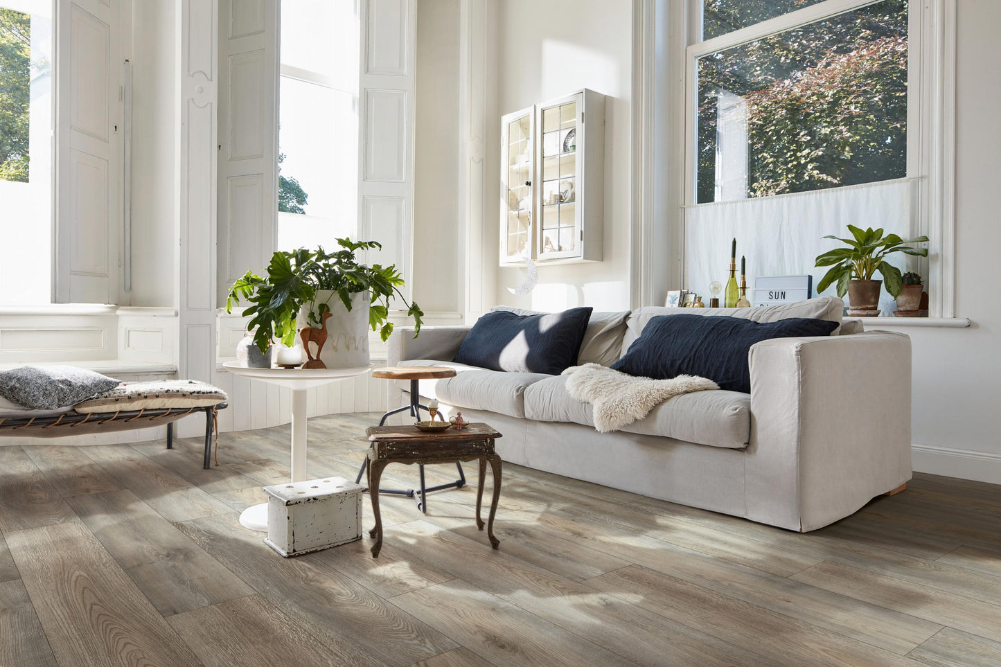 MEISTER | DD 400 | MeisterDesign. flex | Designboden | Wildeiche grau | 06977 | Authentic Wood-Struktur