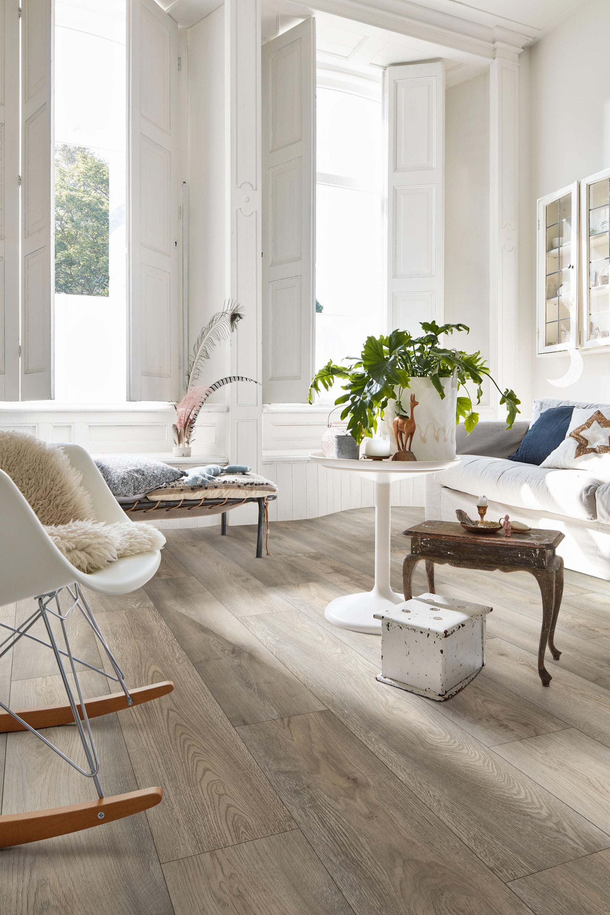 MEISTER | DD 400 | MeisterDesign. flex | Designboden | Wildeiche grau | 06977 | Authentic Wood-Struktur
