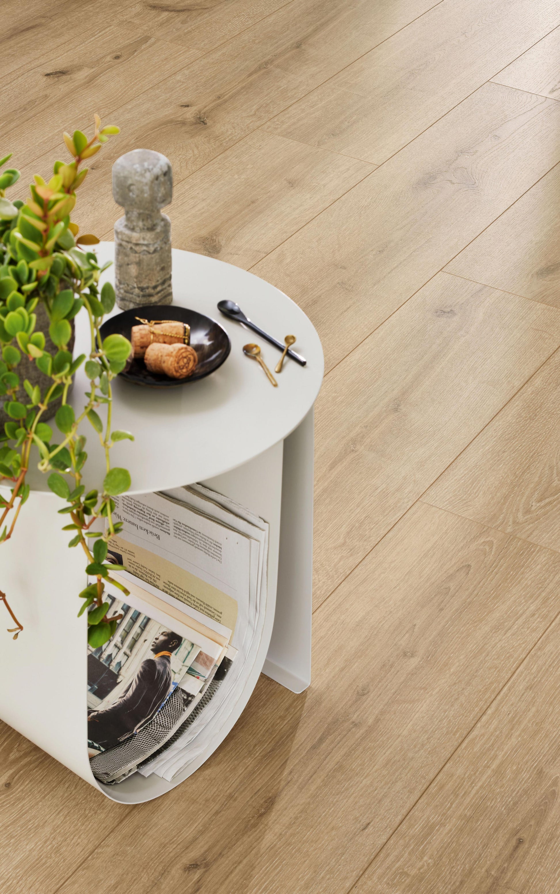 MEISTER | DD 500 S | MeisterDesign. next | Designboden | Turmeiche creme | 07120 | Porensynchron-Struktur