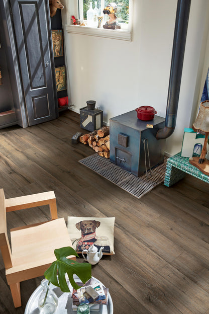 MEISTER | DD 600 S | MeisterDesign. comfort | Designboden | Altholzeiche lehmgrau | 06986 | Authentic Wood-Struktur