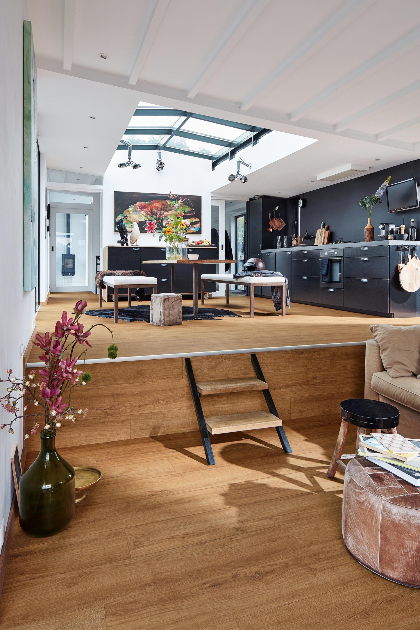 MEISTER | DD 600 S | MeisterDesign. comfort | Designboden | Golden Oak | 06999 | Porensynchron-Struktur