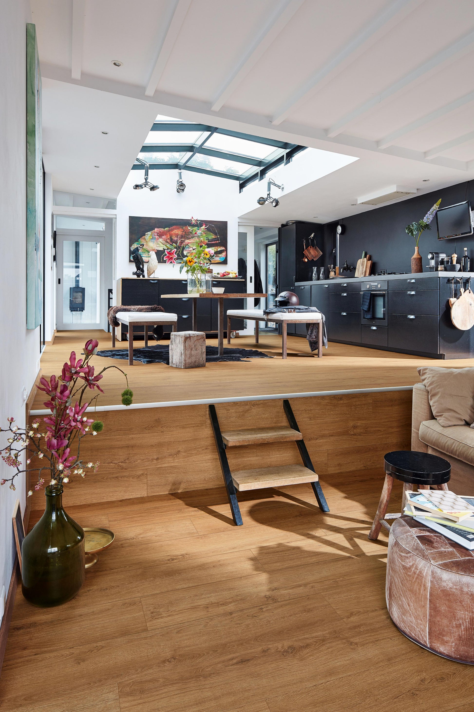 MEISTER | DD 600 S | MeisterDesign. comfort | Designboden | Golden Oak | 06999 | Porensynchron-Struktur