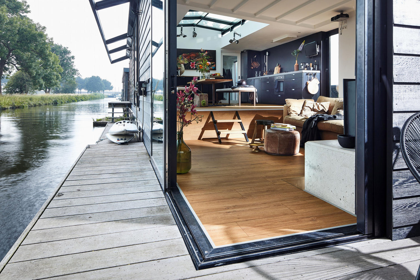 MEISTER | DD 600 S | MeisterDesign. comfort | Designboden | Golden Oak | 06999 | Porensynchron-Struktur