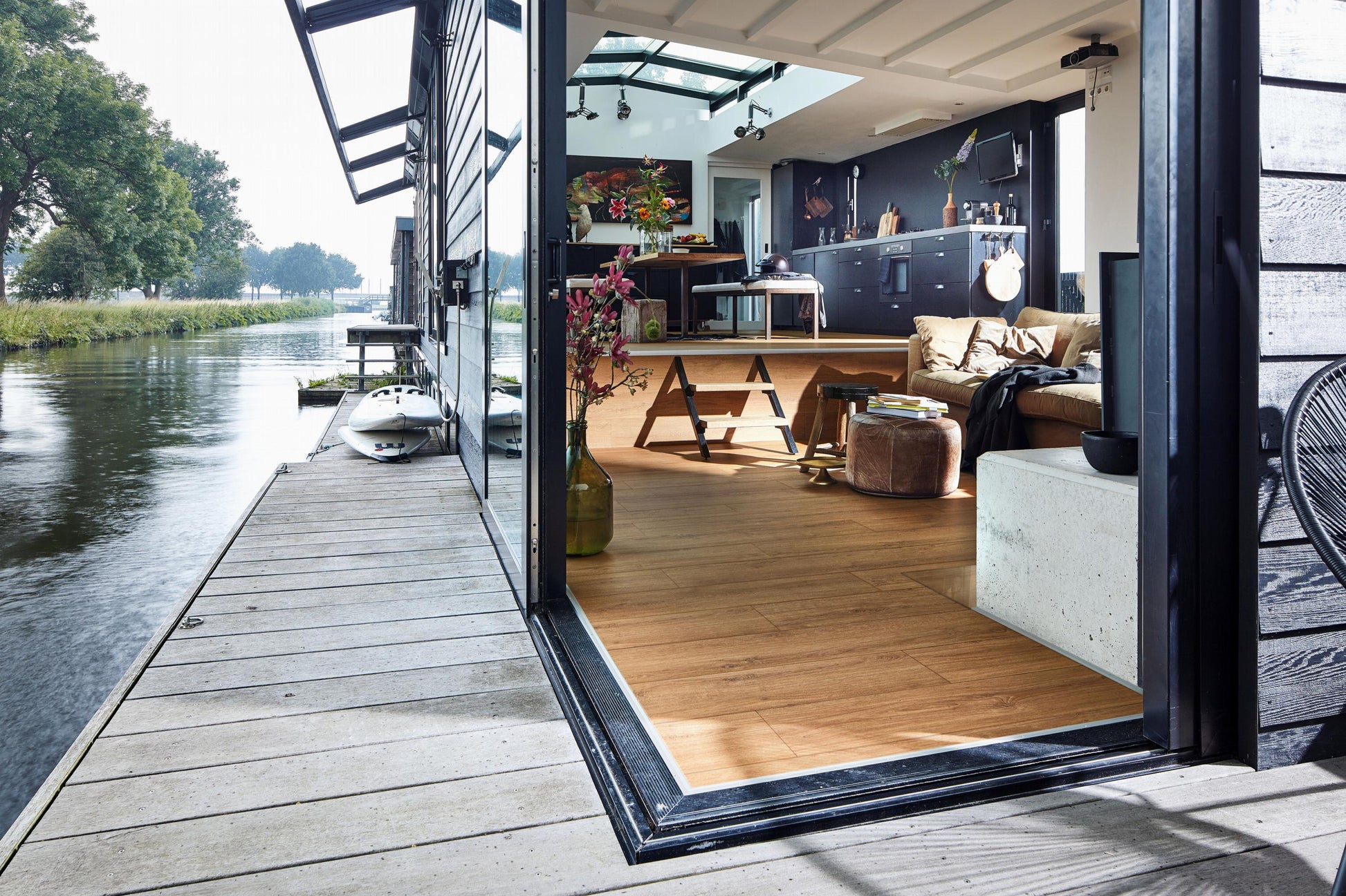MEISTER | DD 600 S | MeisterDesign. comfort | Designboden | Golden Oak | 06999 | Porensynchron-Struktur