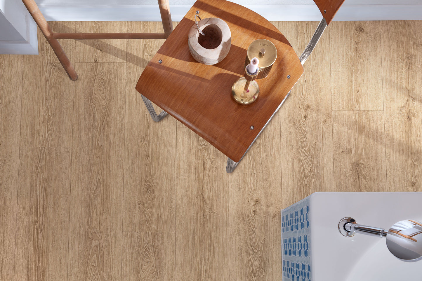 MEISTER | DD 600 S | MeisterDesign. comfort | Designboden | Stieleiche natur | 06983 | Porensynchron-Struktur